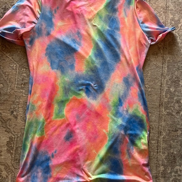 BloomChic Dresses & Skirts - Bloomchic tie dye knitted dress 2xl